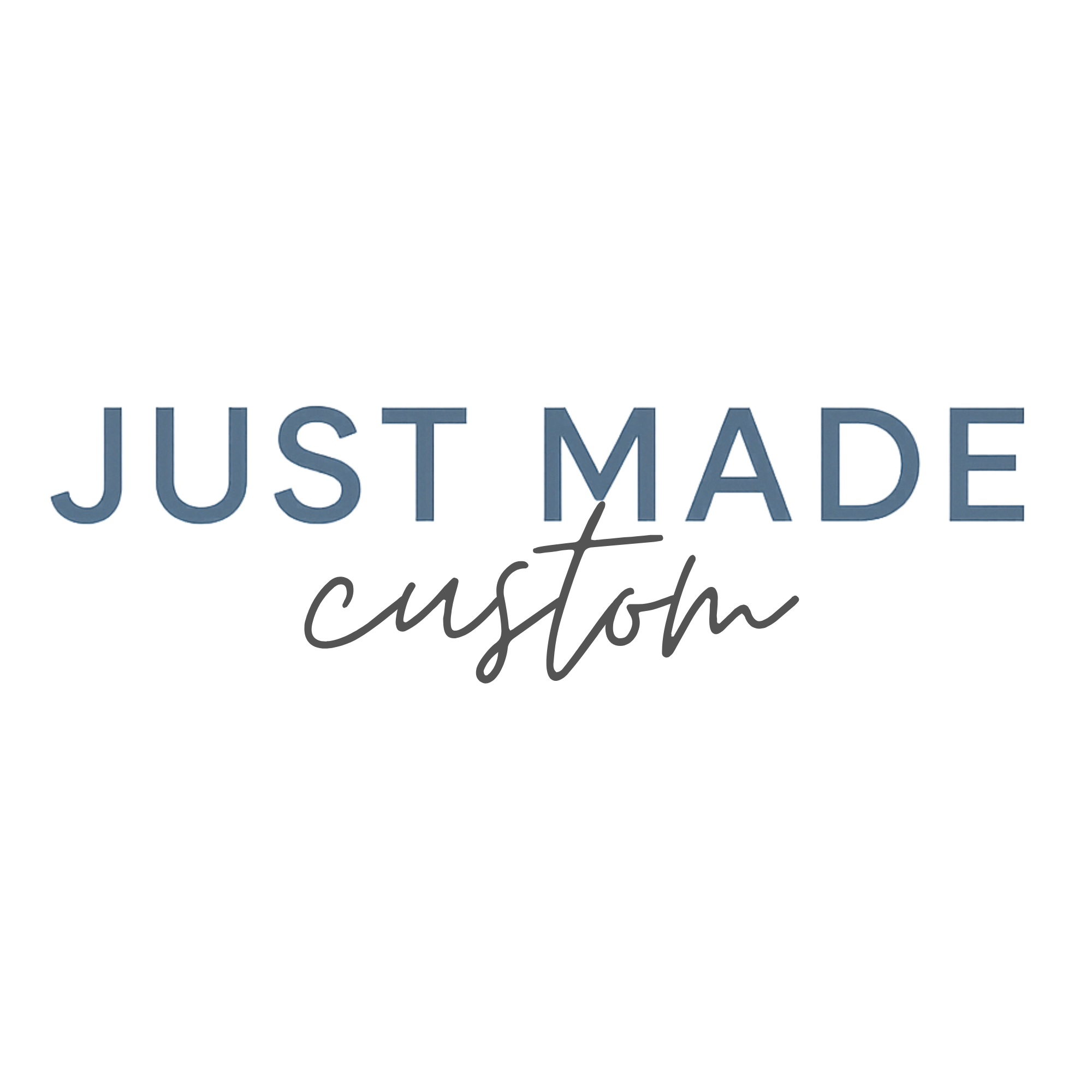 Just Made Custom logo